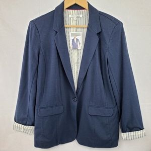 ELLEN TRACY - Company NWT Navy Blue Blazer